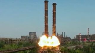 Mariupol. The Russian occupiers are demolishing and sawing for scrap industrial facilities that the Russian army has not completely bombed