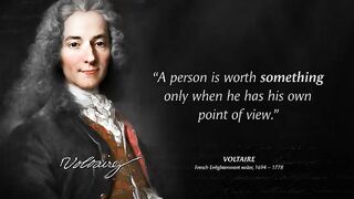 Voltaire – Sincere and Intimate Quotes about Women and Life | Life Changing Quotes