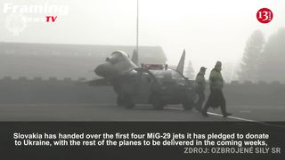 Slovakia menyerahkan jet MiG pertamanya ke Ukraina