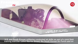 Militer AS dan Korea Selatan mengadakan latihan pengeboman udara