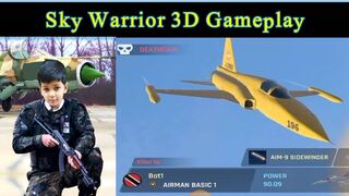 Sky Warrior Jetfighter Gameplay || Airplane Games || Flight Game