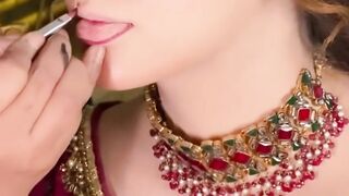 Simple and elegant bridal makeup