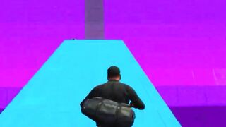 Gta 5 : Dangerous Stunts on Mount Chiliad #gta5 #shorts