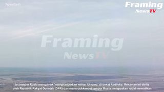 Jet tempur Rusia Mengamuk 'menghancurkan militer Ukraina' di dekat Avdiivka