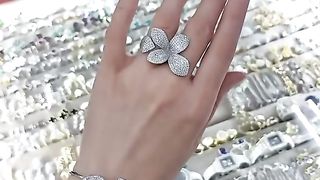 Ring bracelet set