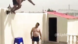 Fat Man Jumps