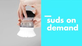 Good Grips Soap Dispensing Palm Brush