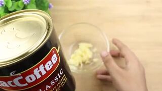 Coffee mix with garlic, honey and you will thank me - a simple recipe