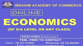 BA/BSc Part 1 Economics Urdu Medium Guess paper | Hamid Shaid
