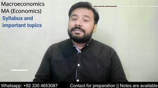 Macroeconomics syllabus and paper pattern, complete guide