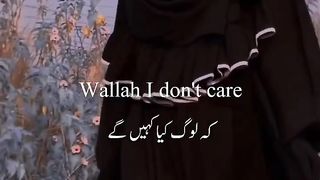 Is gham ne humko mara k log kya kahy gy. A heart touching motivational Status video