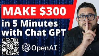 How to use ChatGPT to Build a QR Code Generator and Make $300