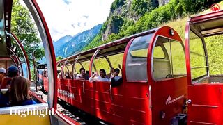 World’s Most Beautiful Train Ride in Switzerland _ Brienz Rothorn