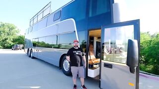 DIY Double Decker Bus tiny convertion - family of 8