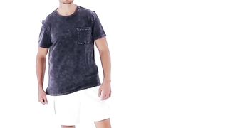 Gochange Tie Dye Shirts for Men Graphic Tees 100% Cotton Short Sleeve Crewneck Tshirts
