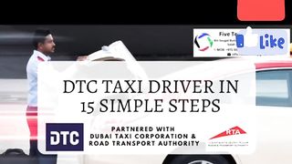 Dubai taxi driver 15 simple steps after you get taxi