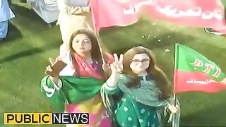 مینار پاکستان جلسہ کے فضائی مناظر #imrankhan #publicnews #breakingnews