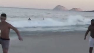 insane shark attack