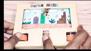 How to make super mario game with card board
