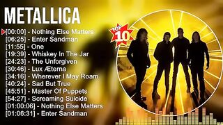 M e t a l l i c a Greatest Hits 2023 ~ Best Rock songs of all time