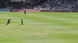 Flintoff v Gayle Show at Lord's! | England v West Indies 2004