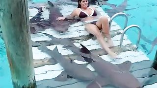 girle tiktok water videos