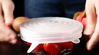 silicon food lid cover