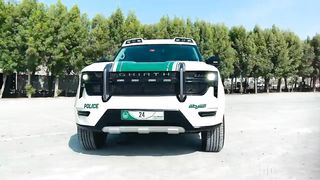The world most futuristic police cars.