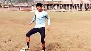 Fast feet dribbling
