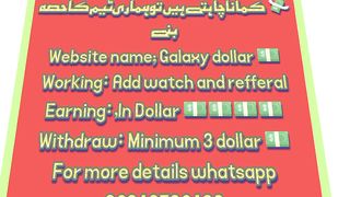 Online Earning work