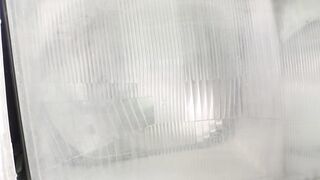 Mercedes Benz w124 headlamp cleaning