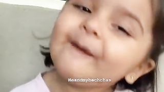 Enjoy time funny to speak baby