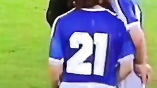 Football respect moment