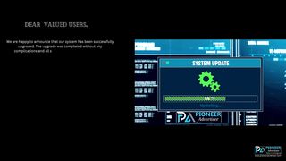 System upgraded successfully Pioneer Advertiser