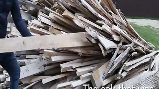 Unique idea from discarded boards!