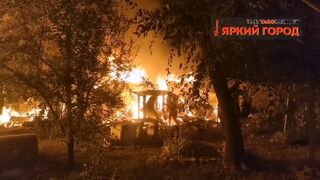 Russian missiles hit Bakhmut