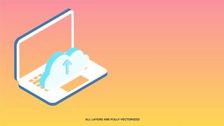 1005_Isometric SEO & SMM Illustration - After Effects Templates