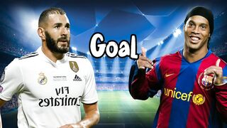Benzema VS Ronaldinho battle ????????