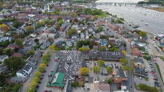 Autumn though drone