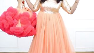 mother daughter dress actress dress
