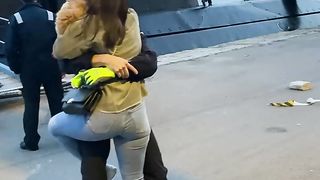 'Our dog was so happy to be reunited with his dad after two months apart'