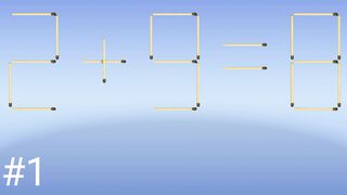 Matchstick puzzle | matchstick puzzles with answer | matchstick riddles #puzzle #riddles