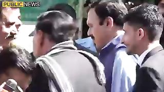 اتنے سخت سوال کا جواب نہیں دیتا میں #publicnews #breakingnews