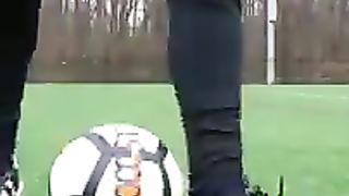 Rainbow flick in football