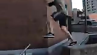 Wall jump in real life