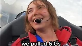 9,5 G en avion