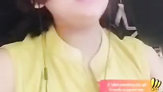 Anushka live tv show sing-20230327_213256573 india