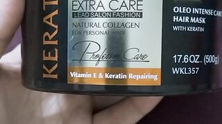 Keratin treatment at home