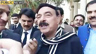 دیکھیں شیخ رشید کے دو ٹوک جواب #publicnews #breakingnews