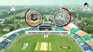 bangladesh vs ireland 1st t20 2023 highlights